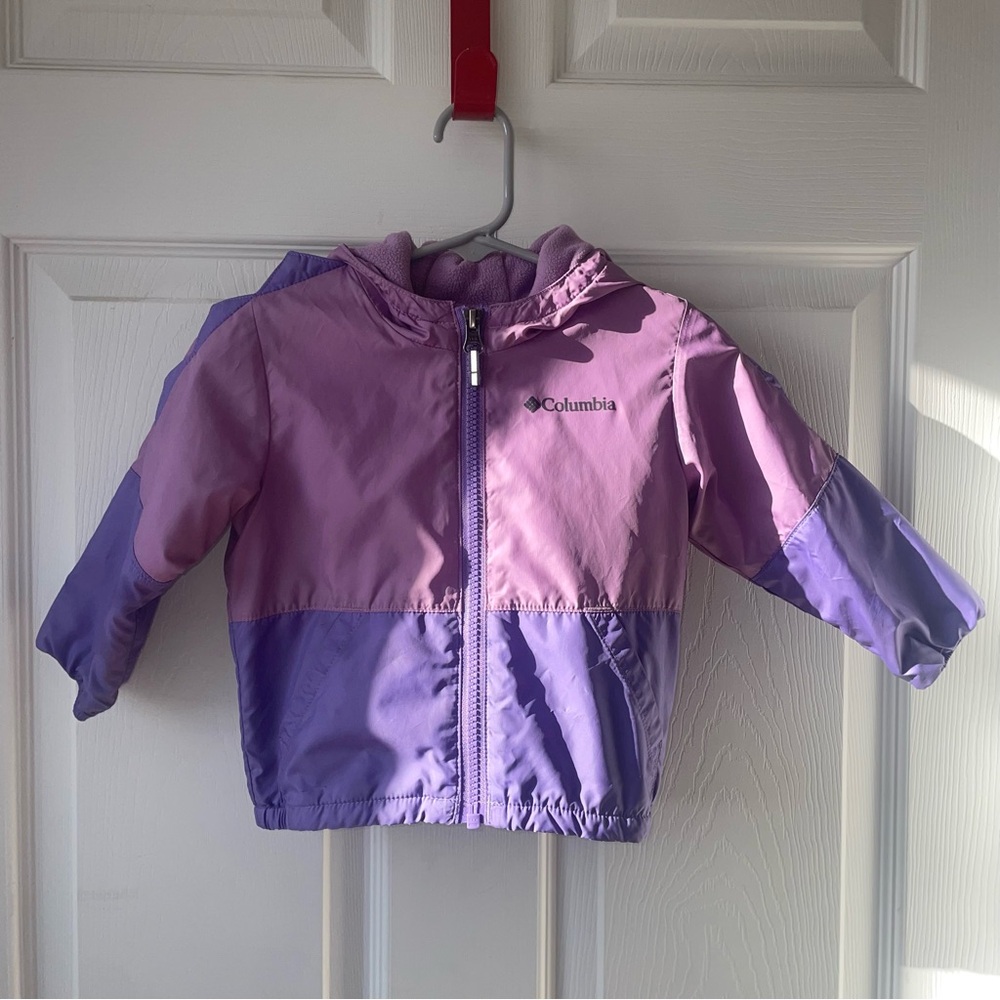 Columbia Two-Tone Purple Kids' Jacket